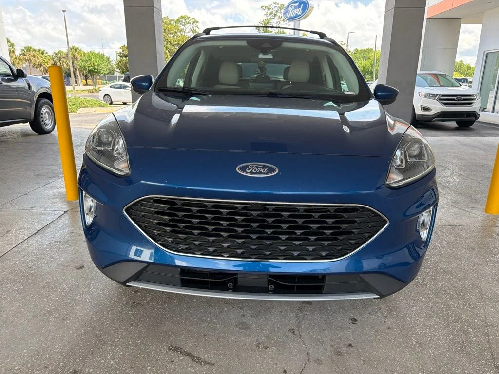 Used 2022 Blue Ford SEL image 2
