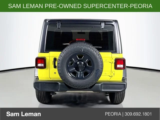 Used 2024 Yellow Jeep Sport image 6