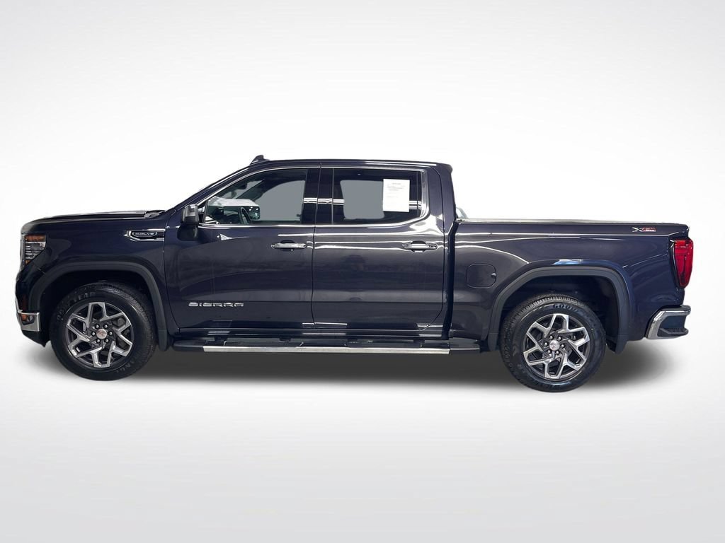 Used 2023 Titanium Rush Metallic GMC SLT image 2