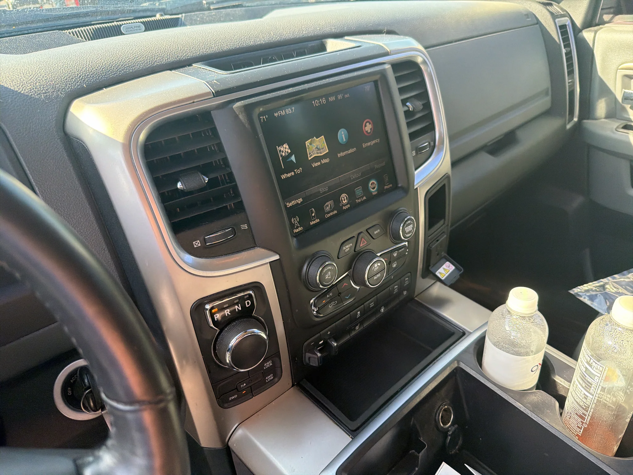 Used 2015 Granite Crystal Metallic Clearcoat Ram Outdoorsman image 3