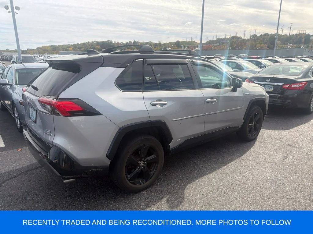 Used 2021 Midnight Black Metallic Toyota XSE image 2