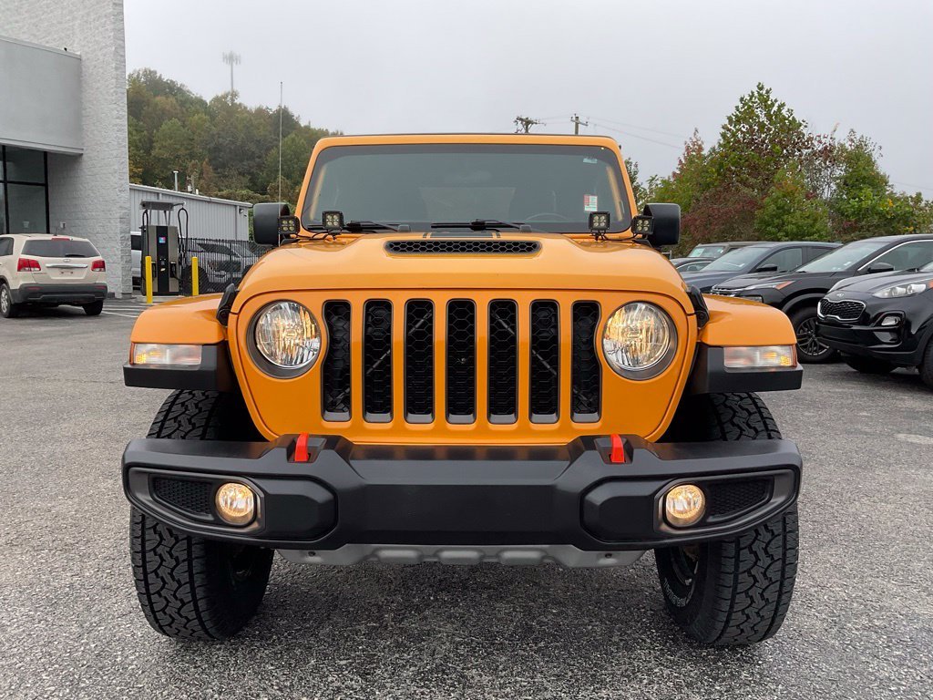 Used 2021 Orange Jeep Mojave image 2