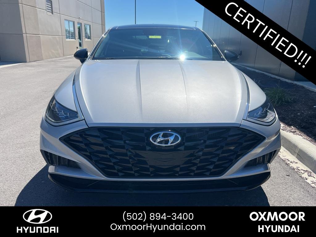 Used 2023 Curated Silver Hyundai SEL Plus image 2