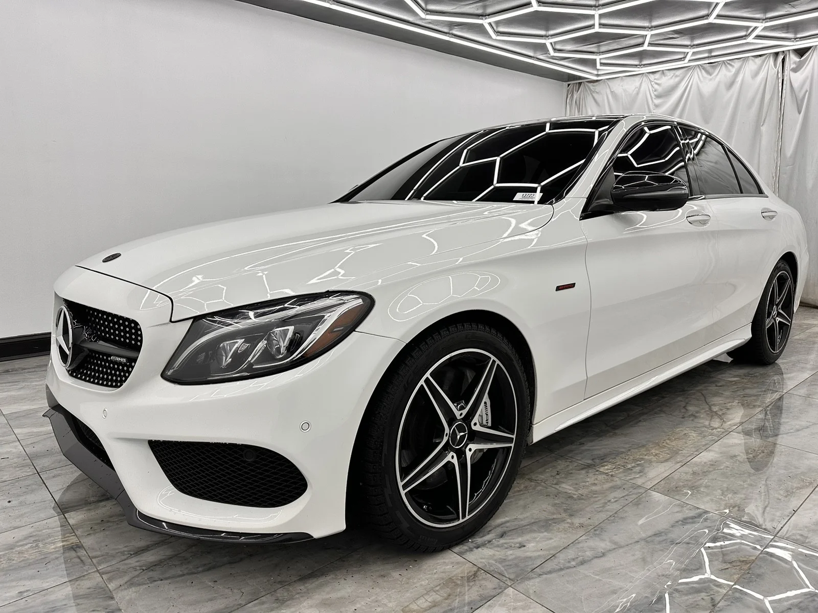 Used 2017 Polar White Mercedes-Benz AMG® C 43 image 4