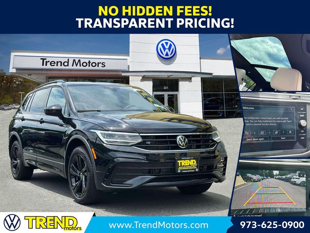 Certified Used 2024 Black Volkswagen 2.0T SE R-Line Black image 1