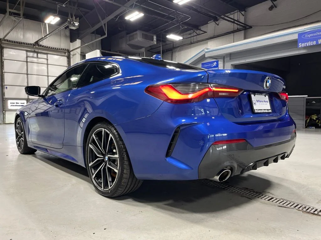 Used 2021 Blue Metallic BMW 430i image 5