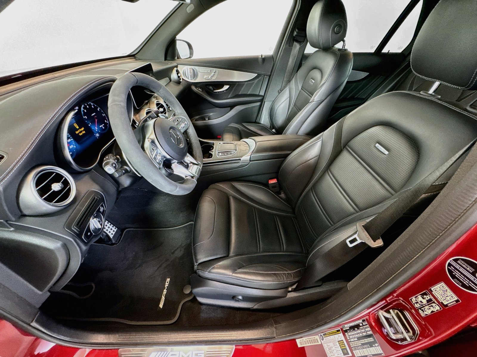 Used 2020 Designo Cardinal Red Metallic Mercedes-Benz AMG® GLC 63 image 5