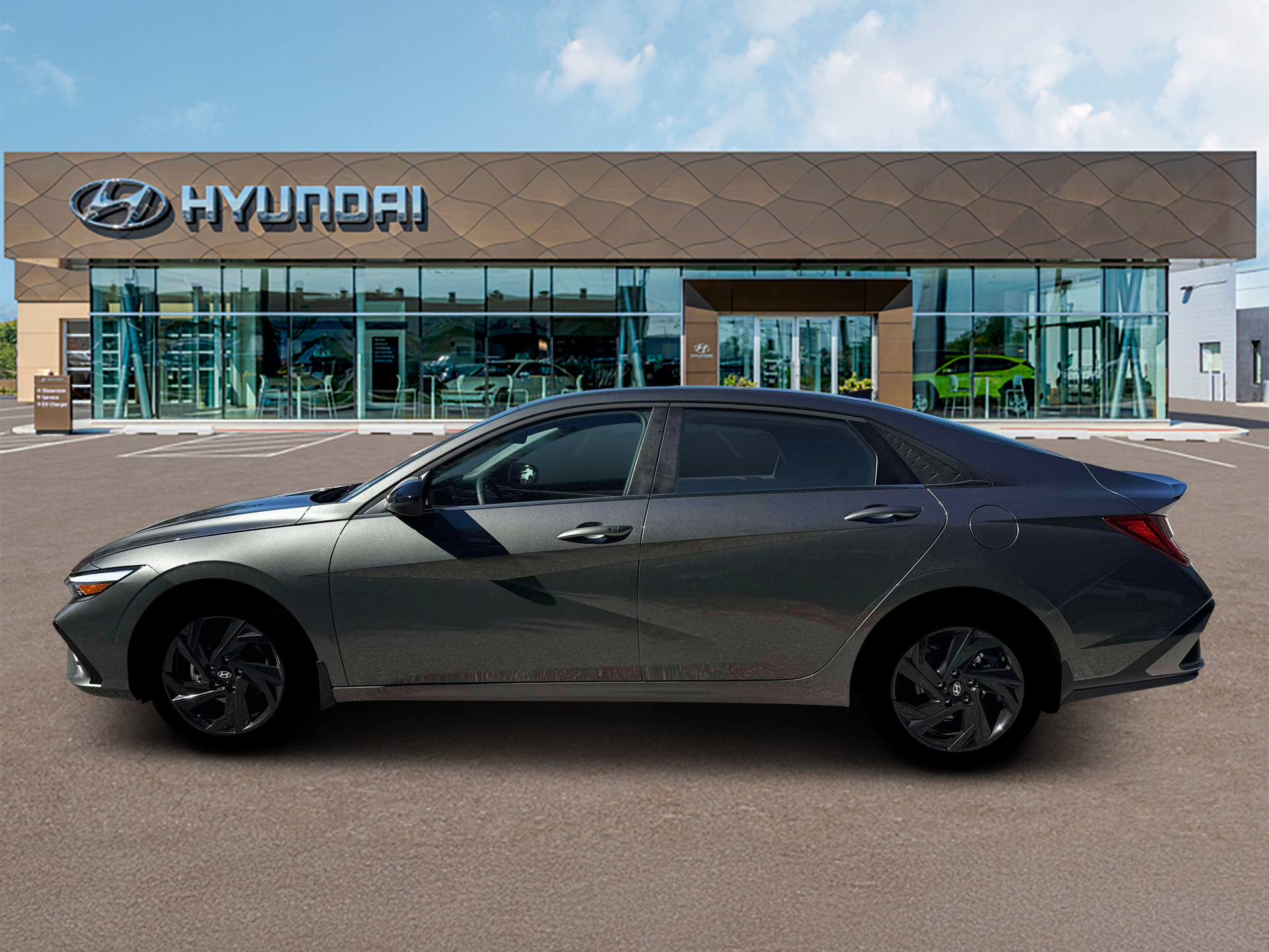 New 2026 Amazon Gray Hyundai SEL Sport Premium image 3