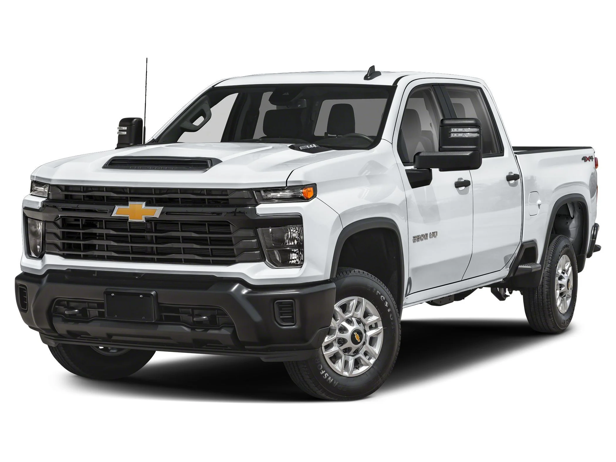Used 2024 Summit White Chevrolet LT 4x4 Crew Cab 6.75 ft. box 159 in. WB image 1