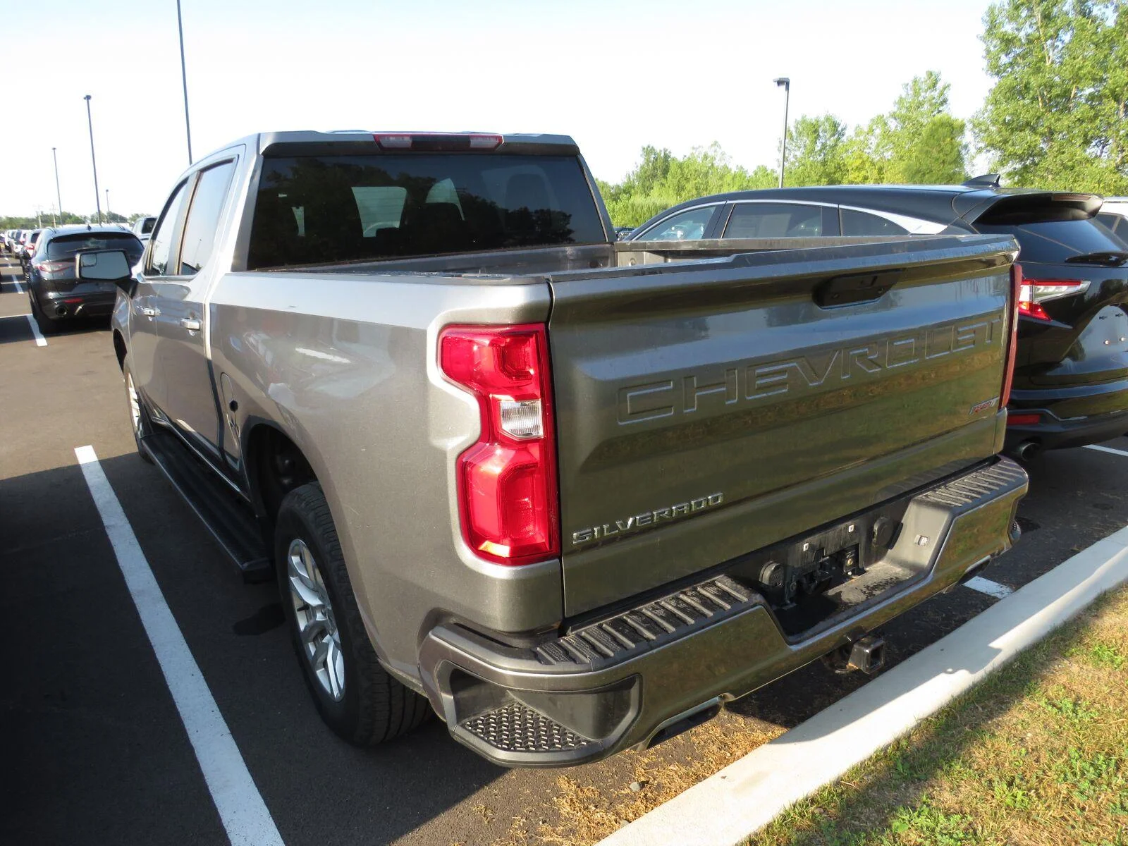 Used 2021 Satin Steel Metallic Chevrolet RST image 10