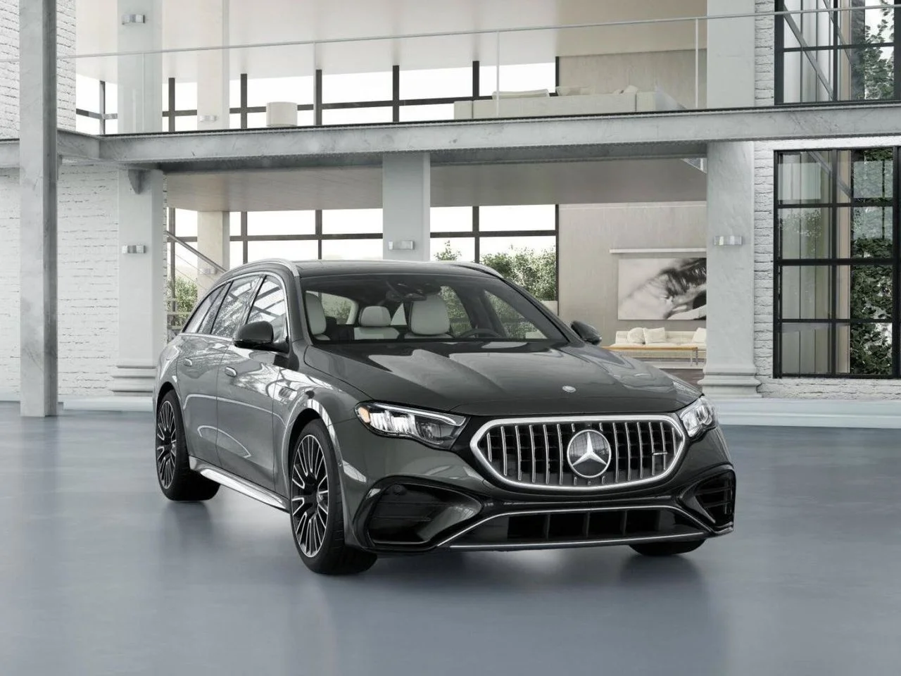 New 2026 Graphite Grey Metallic Mercedes-Benz AMG® E 53 E 4MATIC+ Wagon image 9