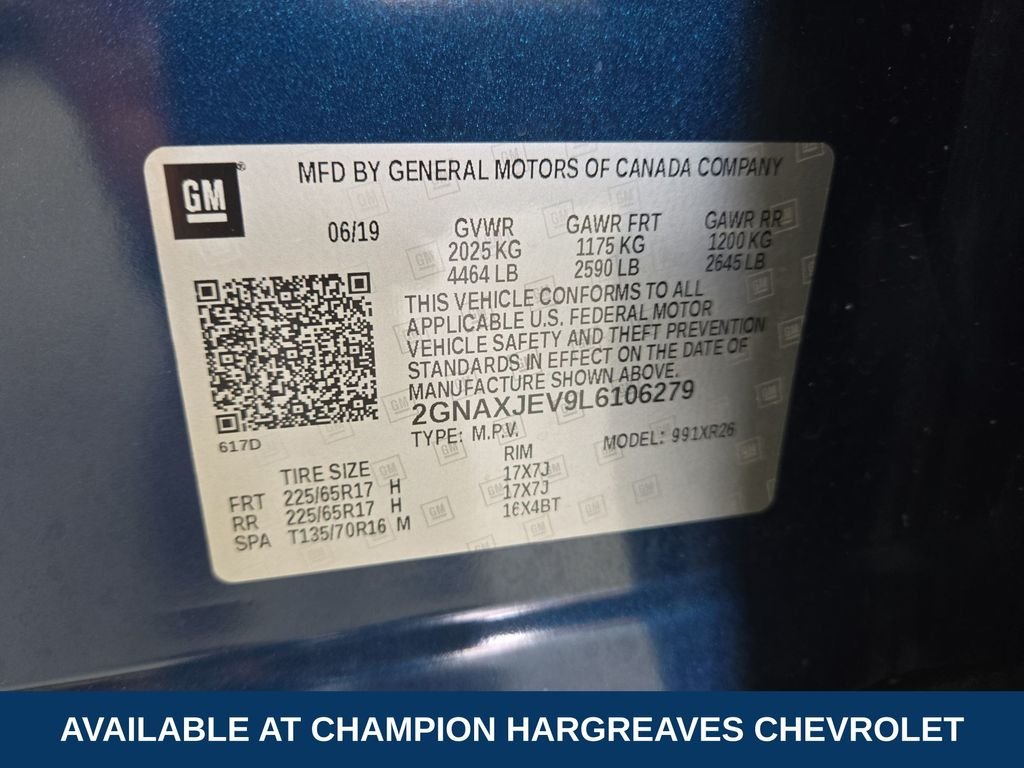 Used 2020 Pacific Blue Metallic Chevrolet LT image 42