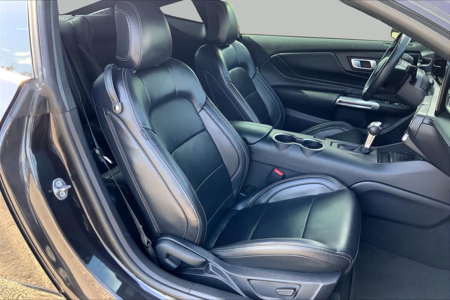 Used 2024 Dark Matter Gray Ford EcoBoost Premium image 9