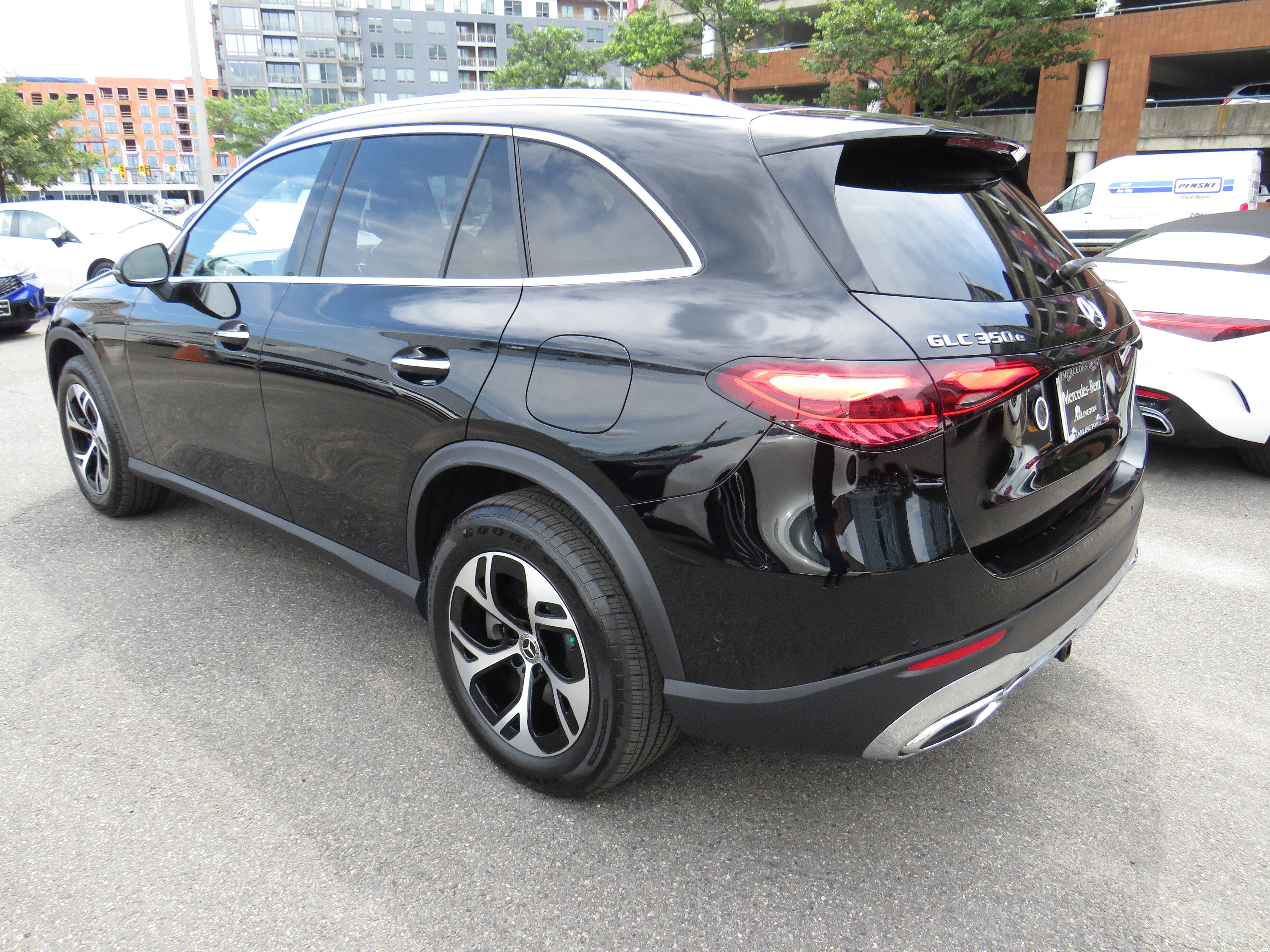 Used 2026 Black Mercedes-Benz GLC 350e 4MATIC® image 2