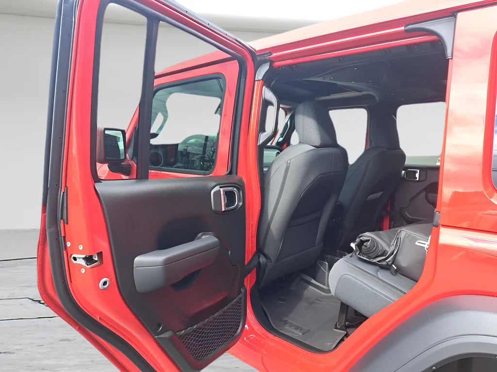 New 2026 Firecracker Red Clear-Coat Exterior Paint Jeep Sport S image 11