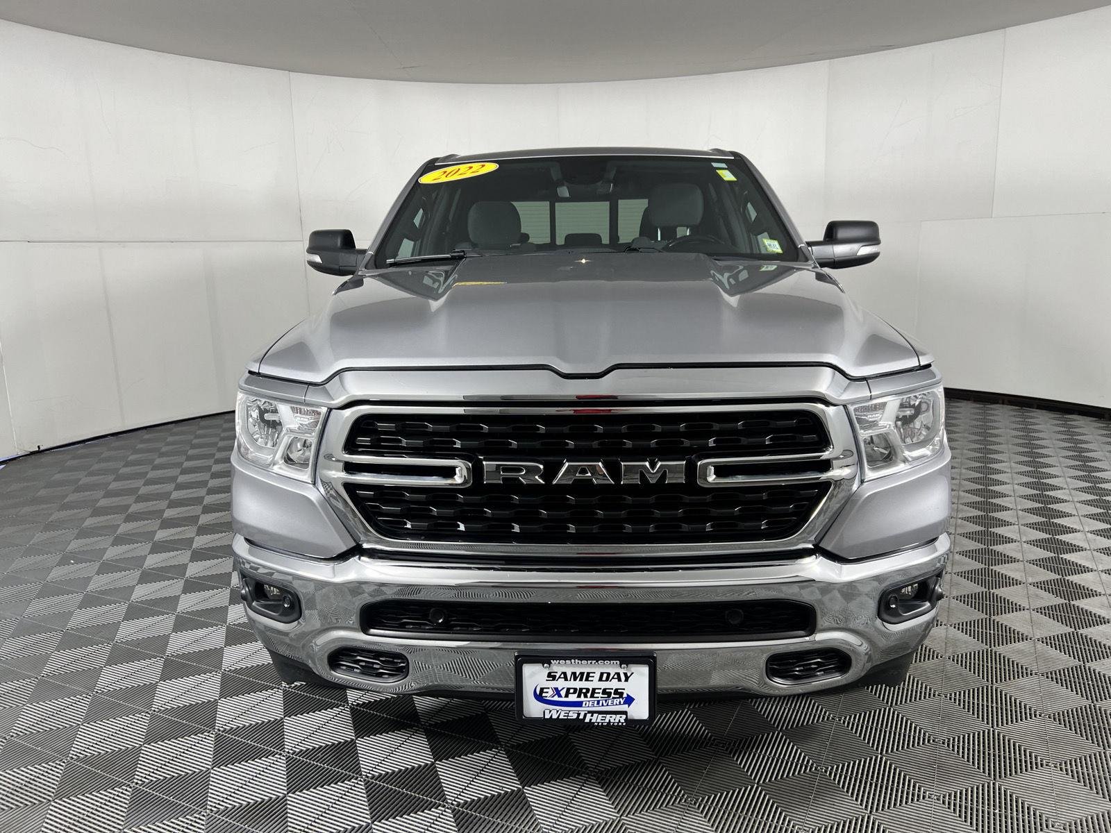 Used 2022 Billet Silver Metallic Clearcoat Ram Big Horn image 20