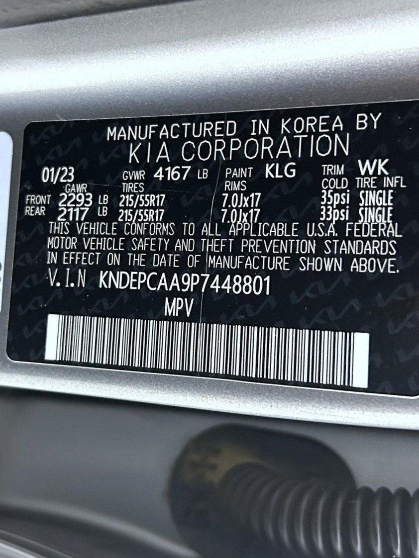 Used 2023 Gray Kia LX image 25