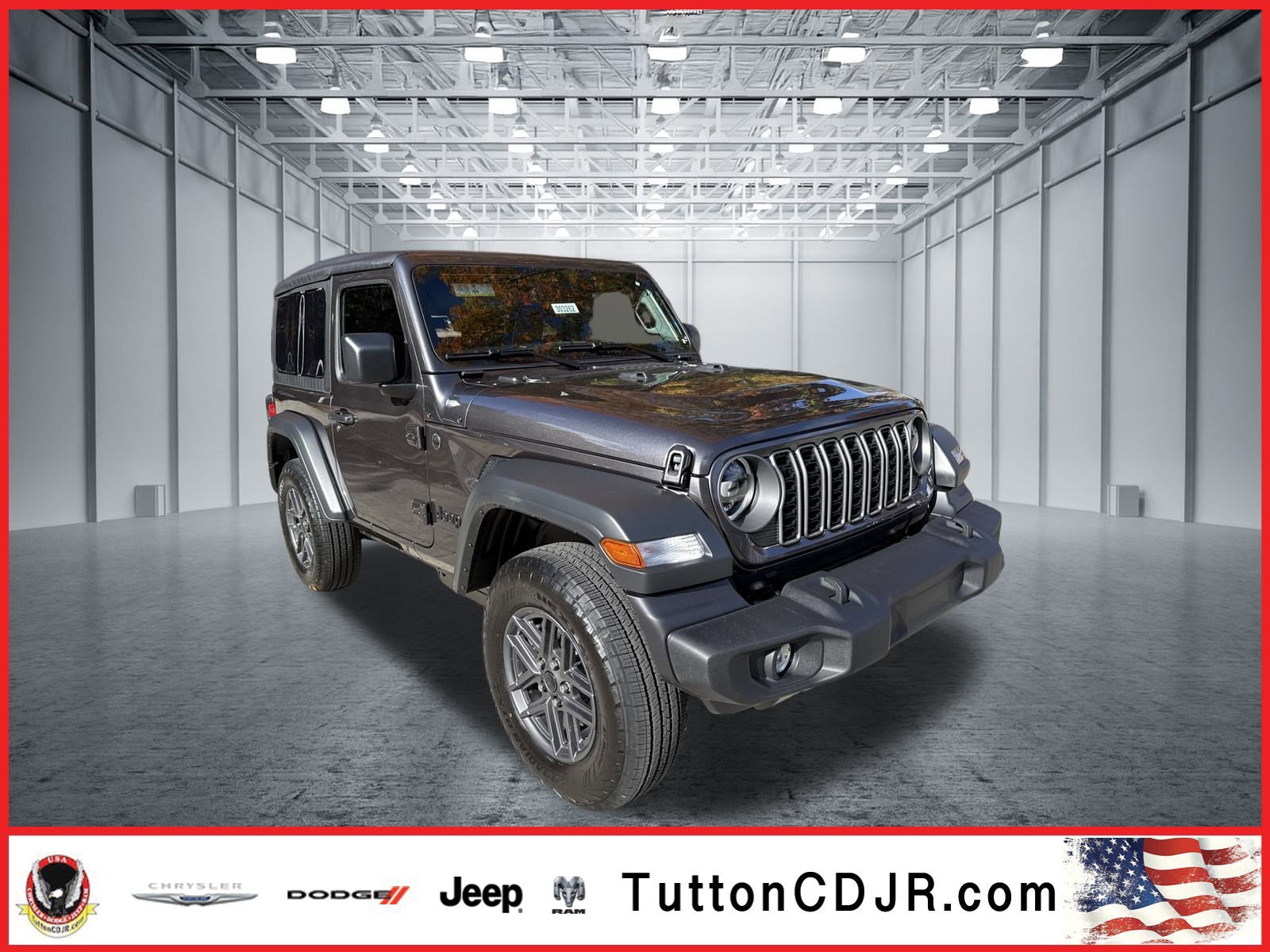 New 2026 Granite Crystal Metallic Clearcoat Jeep Sport S image 1