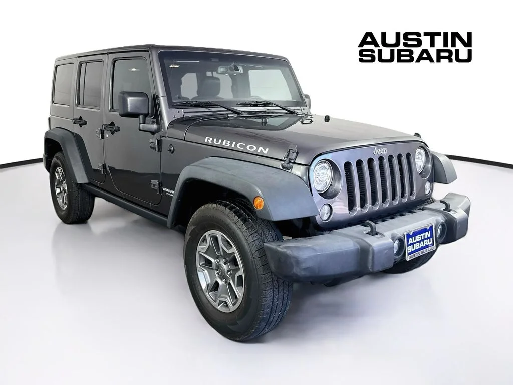 Used 2017 Gray Jeep Unlimited Rubicon image 1