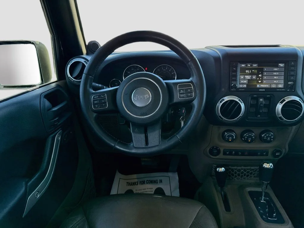 Used 2014 Black Jeep Unlimited Rubicon image 25