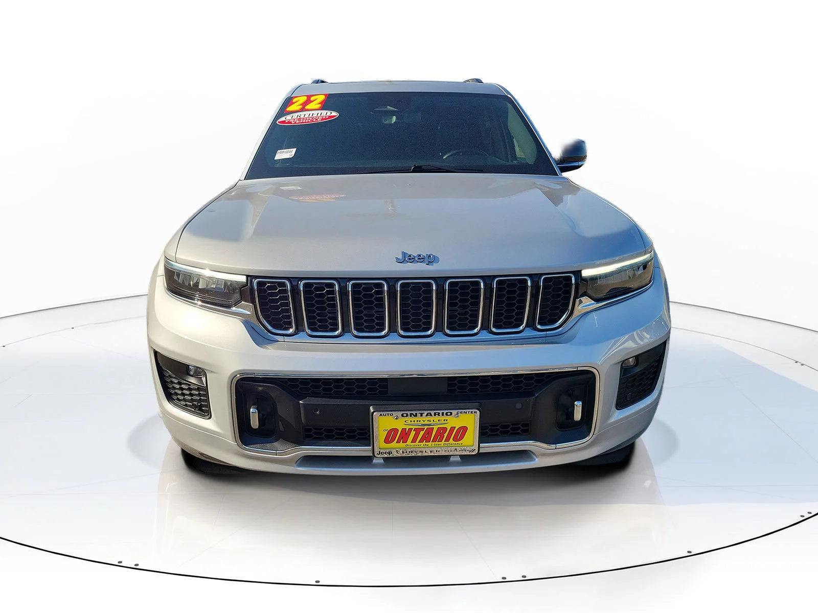 Certified Used 2022 Silver Jeep Overland image 9