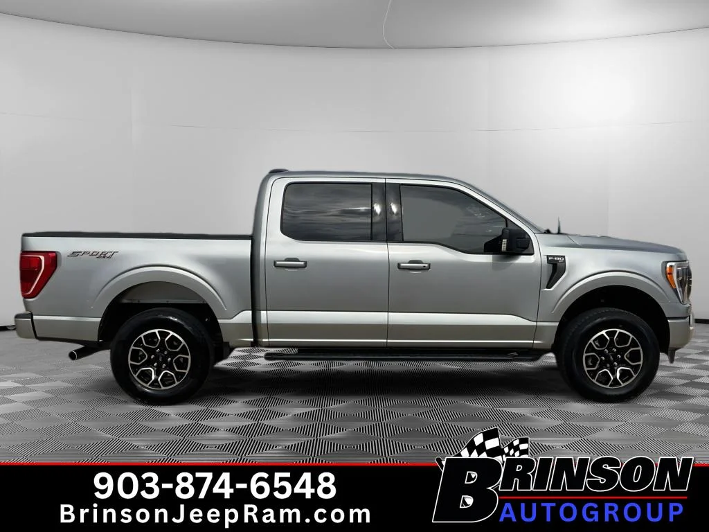 Used 2023 Iconic Silver Metallic Ford XLT image 8