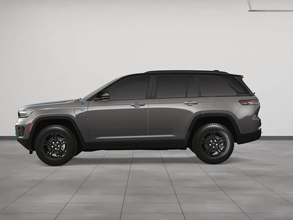 New 2024 Baltic Gray Metallic Clear-Coat Exterior Paint Jeep Trailhawk 4xe image 3