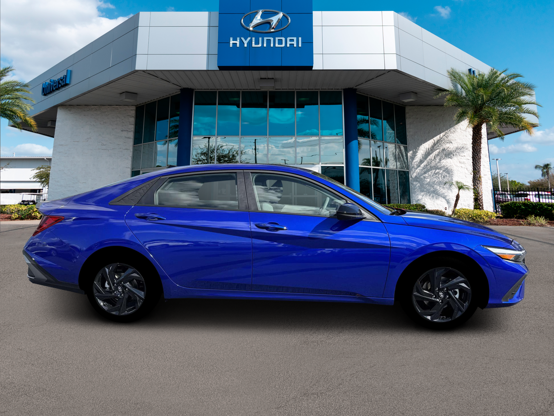 New 2026 Blue Hyundai SEL Sport image 9