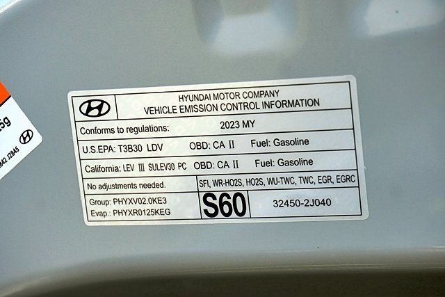 Used 2023 Silver Hyundai SEL image 34