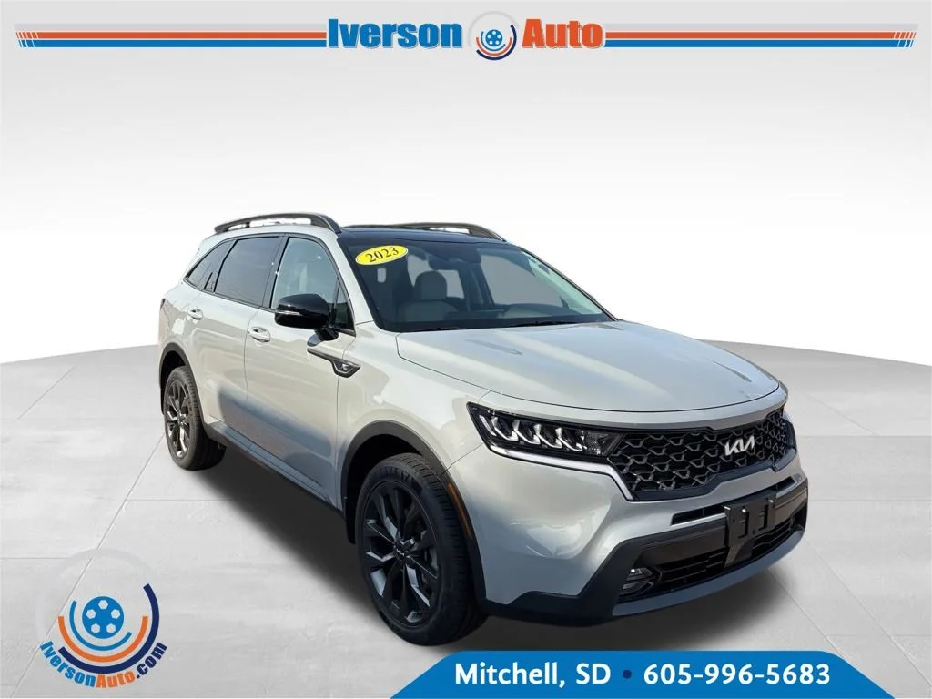 Used 2023 Gray Kia X-Line EX image 5