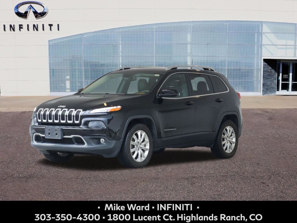 Used 2017 Black Jeep Limited image 1