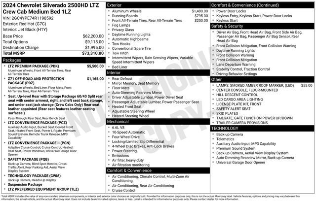 2024 Chevrolet Silverado HD LTZ 4WD Crew Cab Standard Box's photo