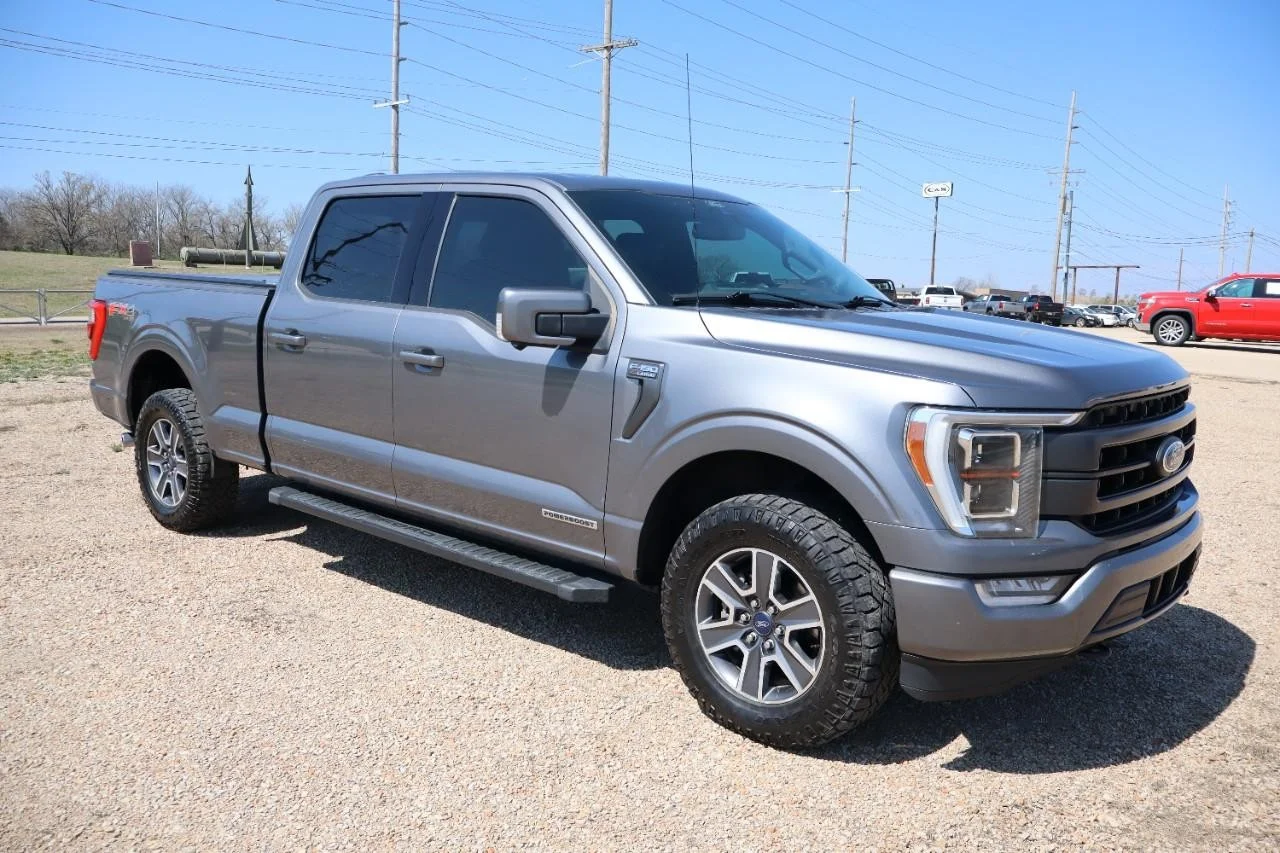 Used 2021 CARBONIZED GRAY Ford Lariat image 7