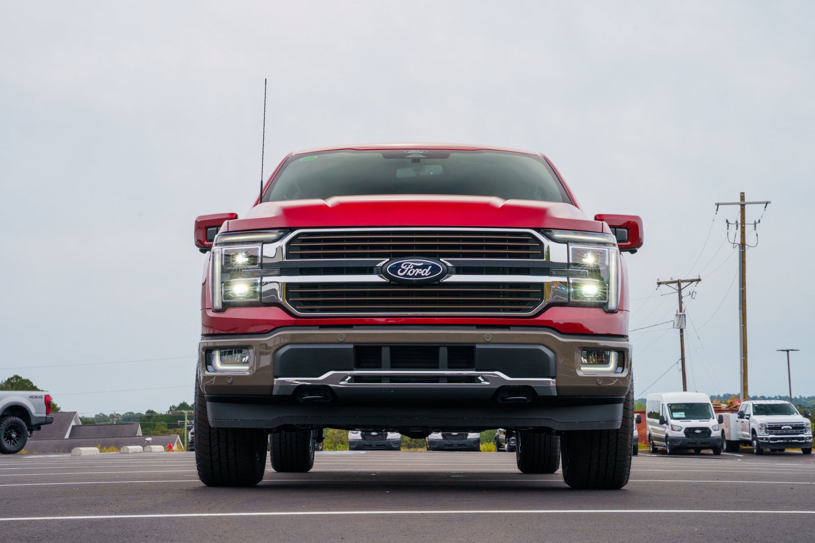 New 2026 Ruby Red Metallic Tinted Clearcoat Ford King Ranch® image 3