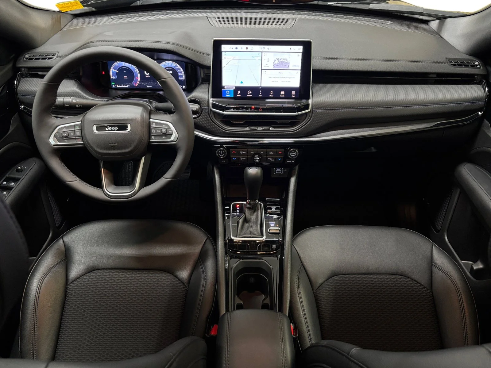 New 2026 Diamond Black Crystal Pearl Jeep North Altitude* 4x4, Panoramic Sunroof, Heated Seats/Wheel, Driver Assistance Pkg image 12
