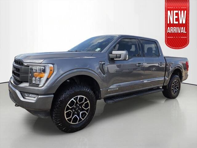 Used 2022 Carbonized Gray Metallic Ford LARIAT image 1