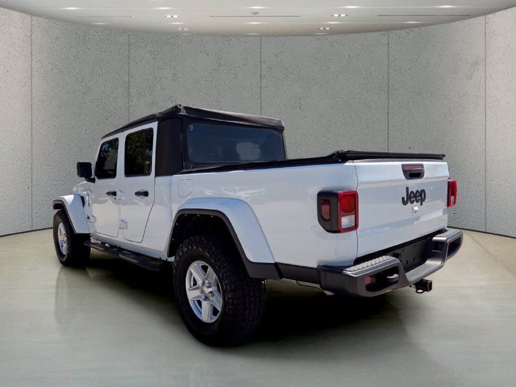Certified Used 2022 Bright White Clearcoat Jeep Sport S image 7