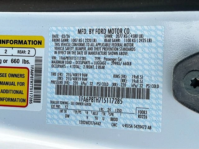 New 2026 Oxford White Ford EcoBoost image 18