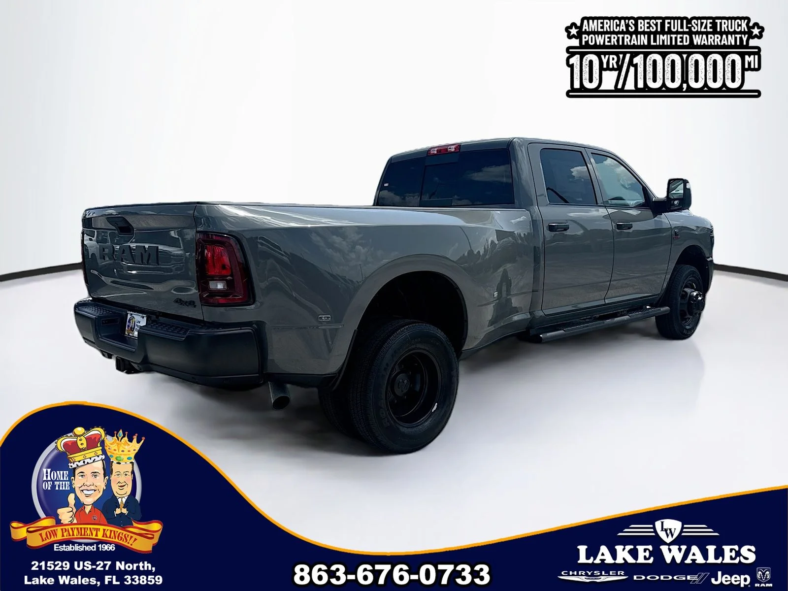 New 2026 Ceramic Gray Clear-Coat Exterior Paint RAM TRADESMAN image 6