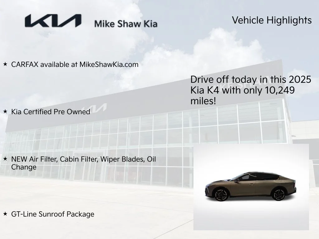 Certified Used 2025 Gray Kia GT-Line image 9