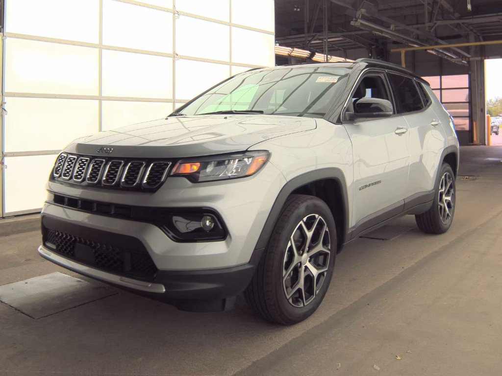 Used 2024 Silver Zynith Metallic Clearcoat Jeep Limited image 1