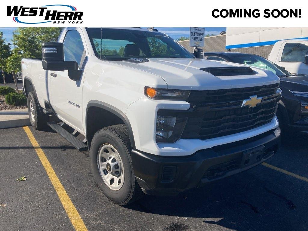 Used 2024 Summit White Chevrolet Work Truck image 1