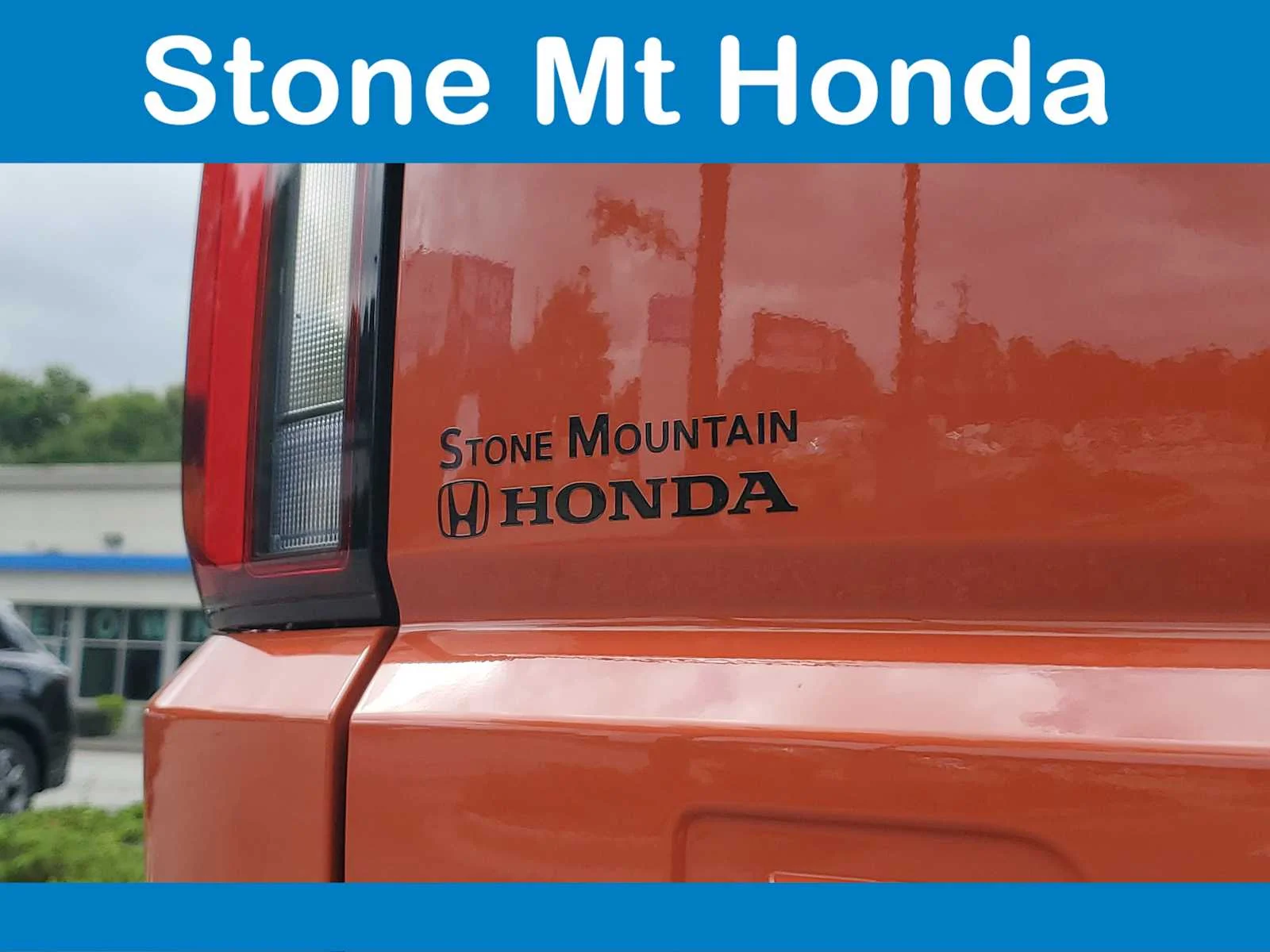 New 2026 Sunset Orange Honda TrailSport Elite image 8