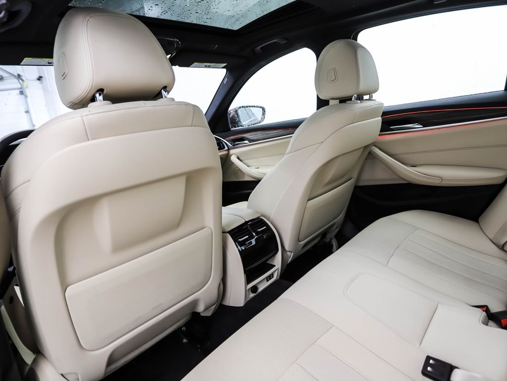 Certified Used 2023 Red Metallic BMW 530i xDrive image 21