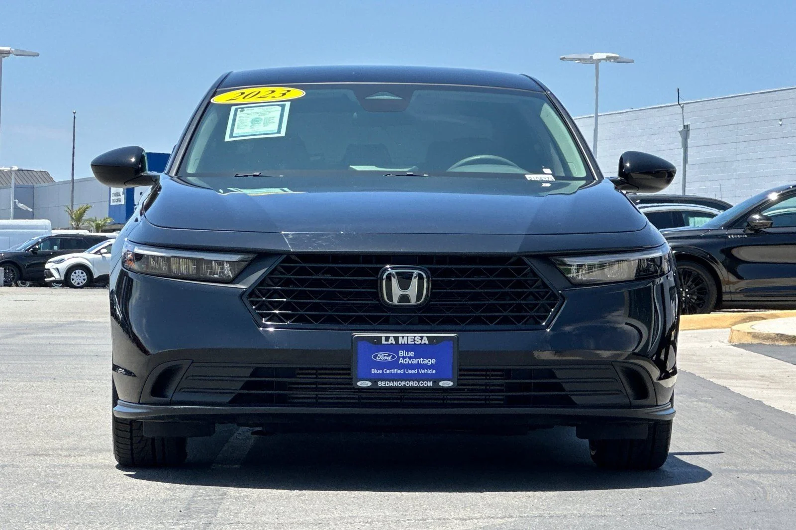 Certified Used 2023 Crystal Black Pearl Honda LX image 8