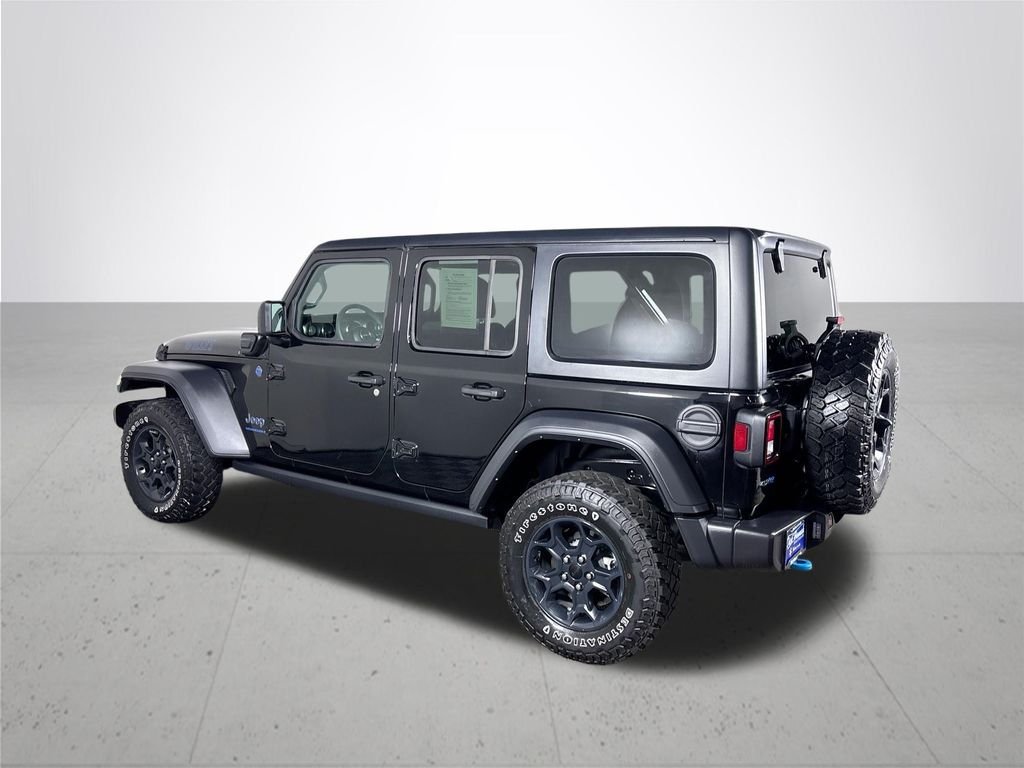 Certified Used 2023 Black Jeep Willys 4xe image 9