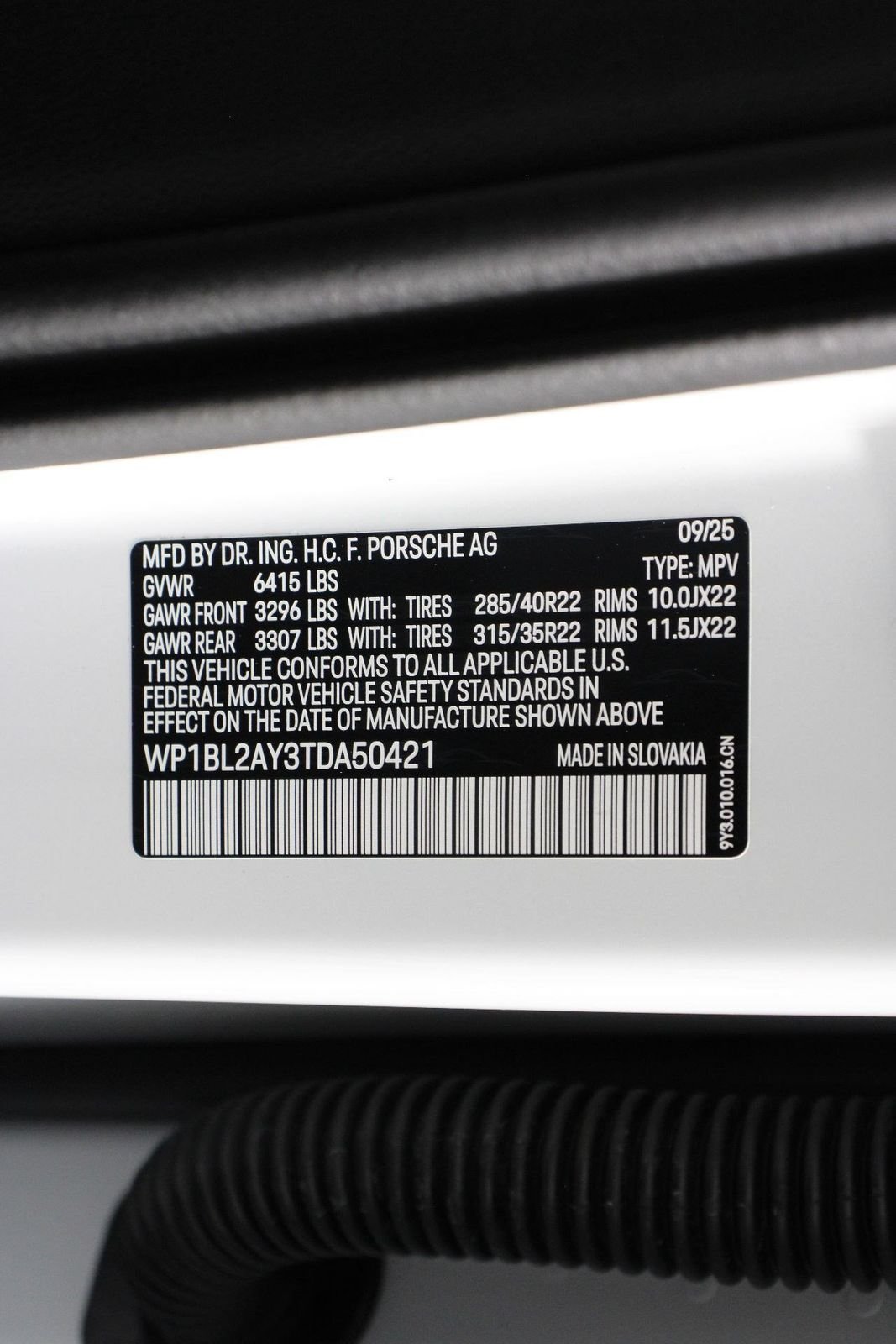 New 2026 Carrara White Metallic Porsche S image 19