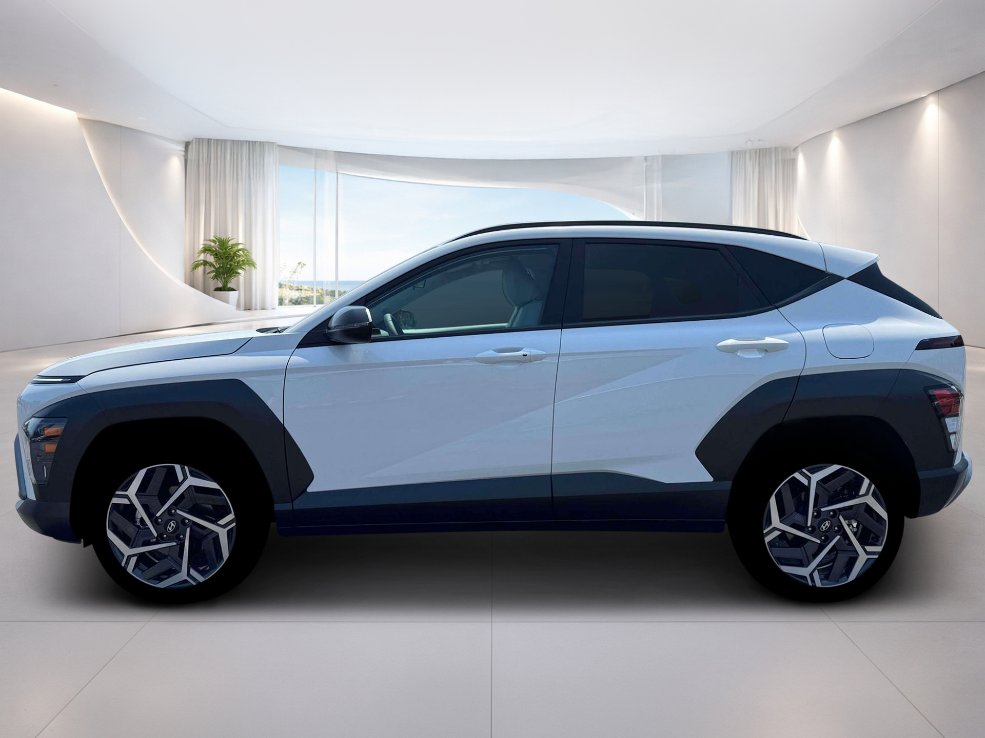 New 2026 White Hyundai SEL Premium FWD image 3