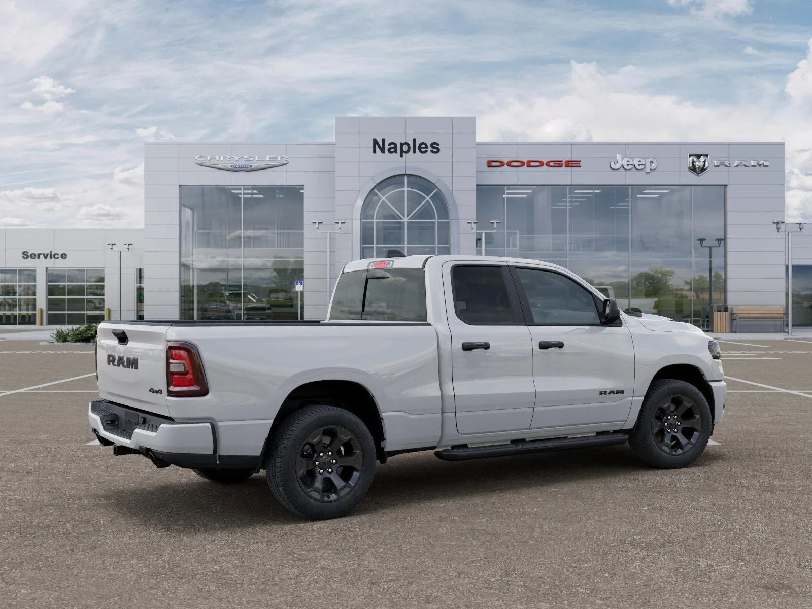 New 2026 Bright White Clear-Coat Exterior Paint RAM Express image 4