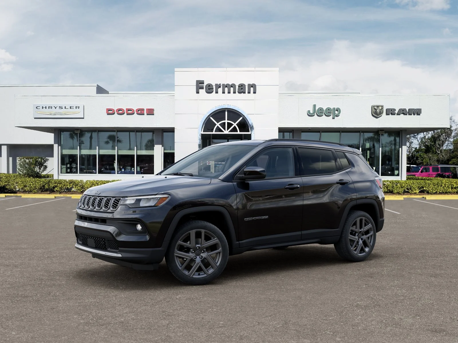 New 2026 Diamond Black Crystal Pearl-Coat Exterior Paint Jeep Latitude image 31